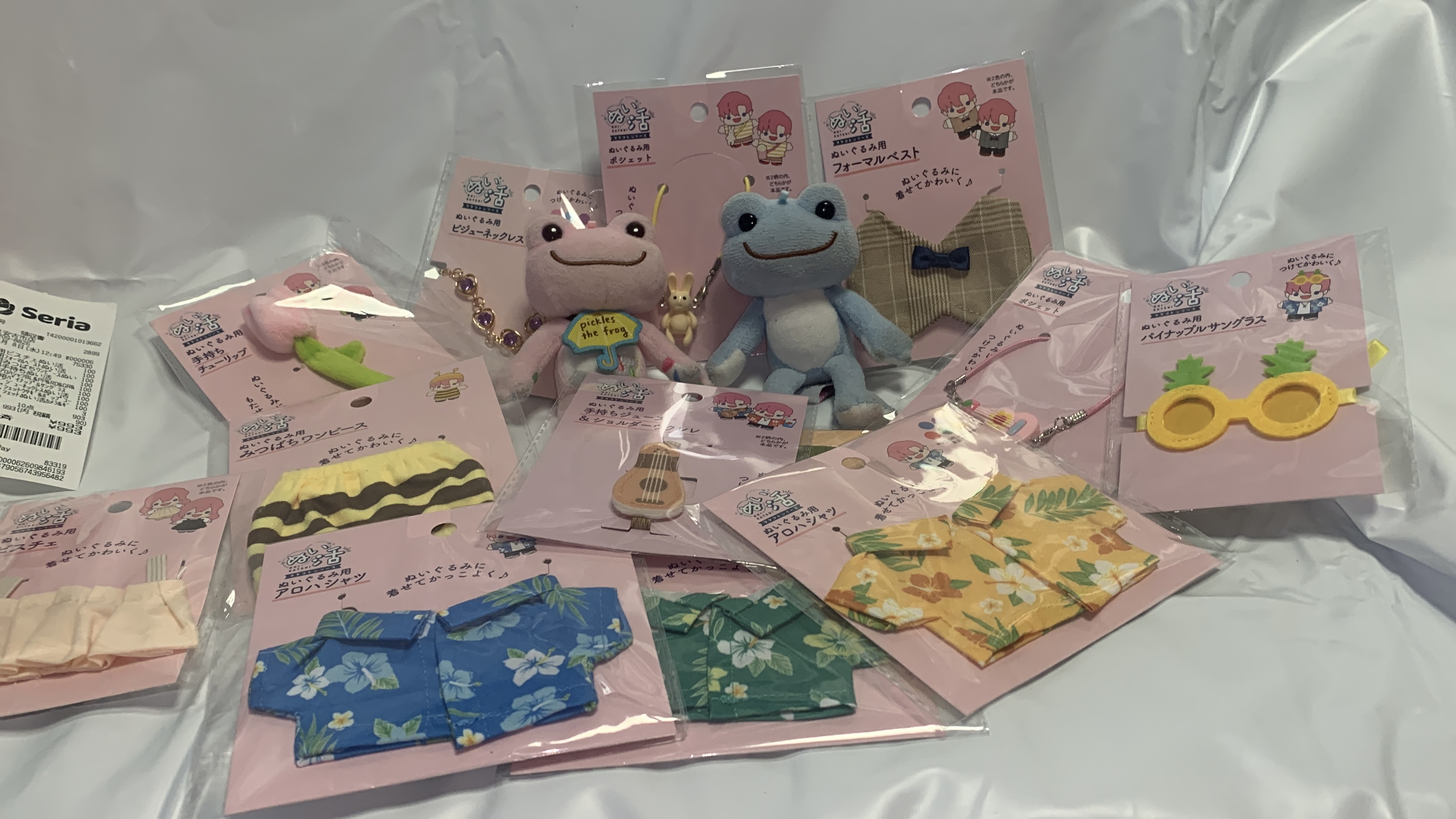 セリア新作ぬい活グッズ全商品コーデ