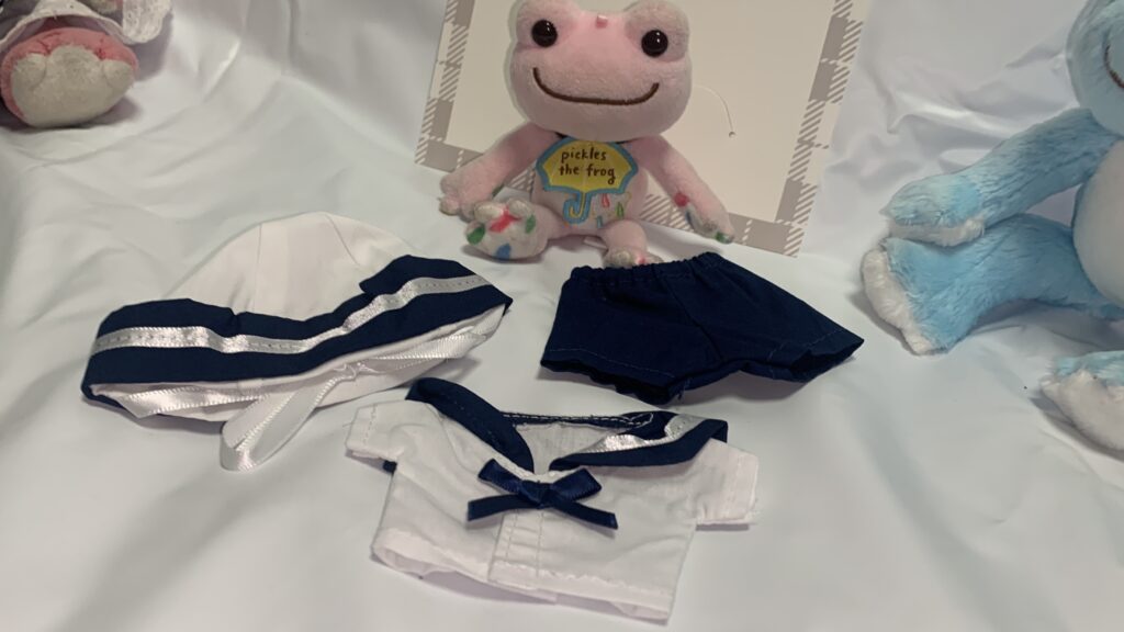 推しぬい服セーラーM 3点セット 帽子 上着 ズボン かえるのピクルス