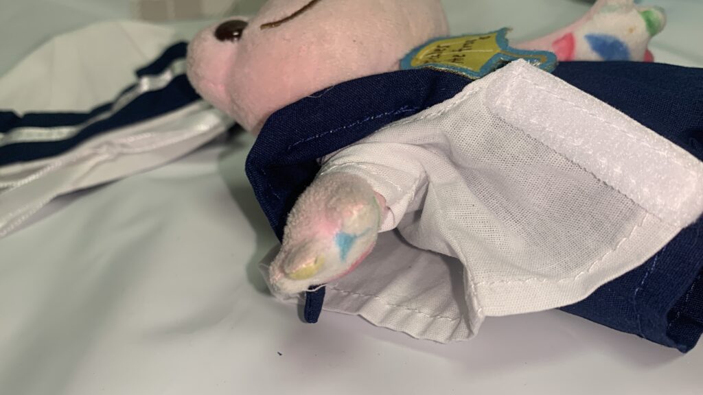 推しぬい服セーラーM かえるのピクルス 上着 手がしっかり通る