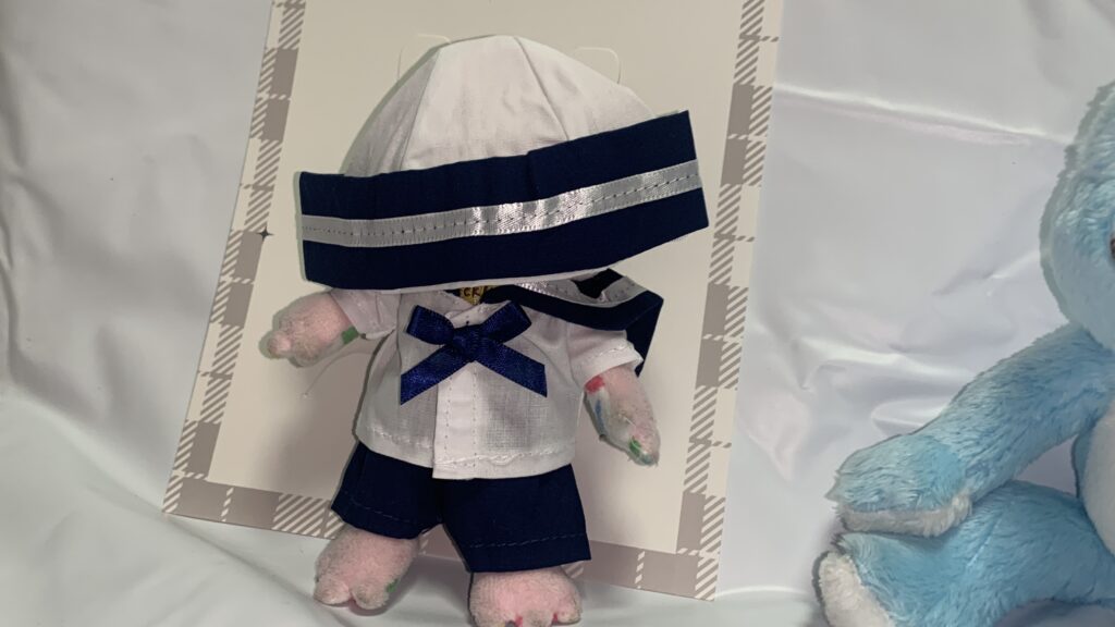 推しぬい服セーラーM かえるのピクルス マリンコーデ 正面 全身