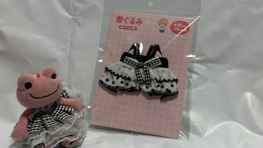 白リボンビスチェ パッケージ THANKYOUMART サンキューマート 390円 かえるのピクルス用