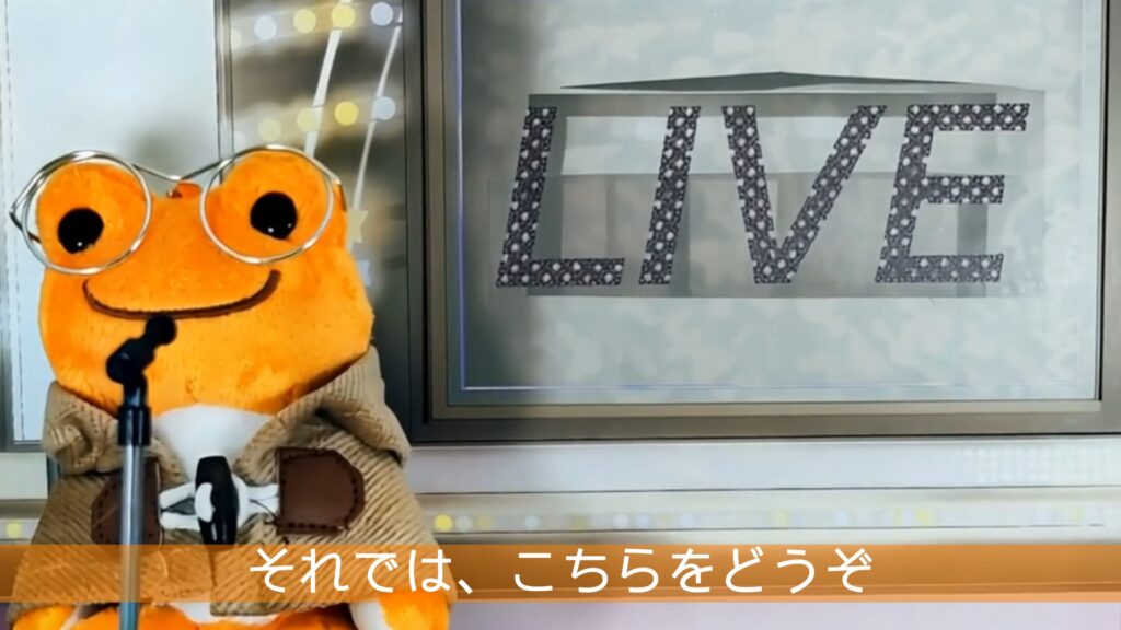 梅雨のぬい活研究 レインポンチョ3社比較 タイトル画面 かえるのピクルス