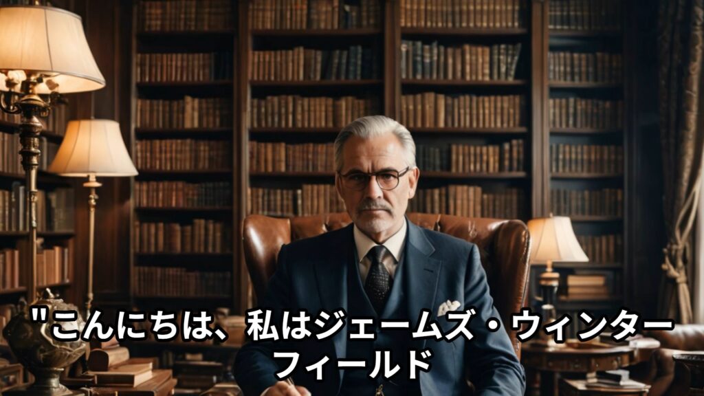 ジェームズ・ウィンターフィールド教授 自己紹介 ぬい活研究者