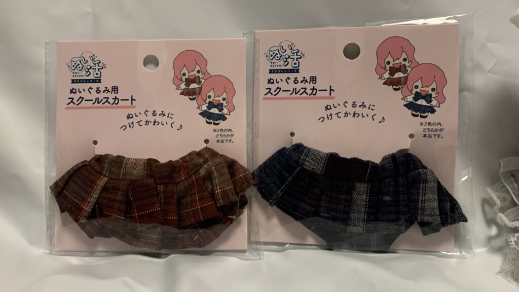 セリア 平成ギャルシリーズ スクールスカートの商品パッケージ