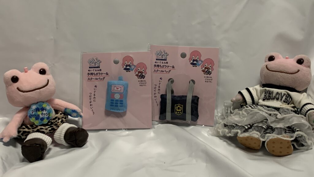 セリア 手持ちガラケー&スクールバッグの商品パッケージ