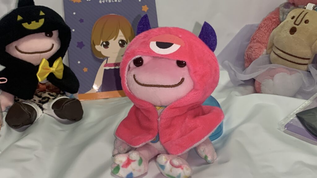 ハロウィンフードマント モンスターのマジックテープ留め具